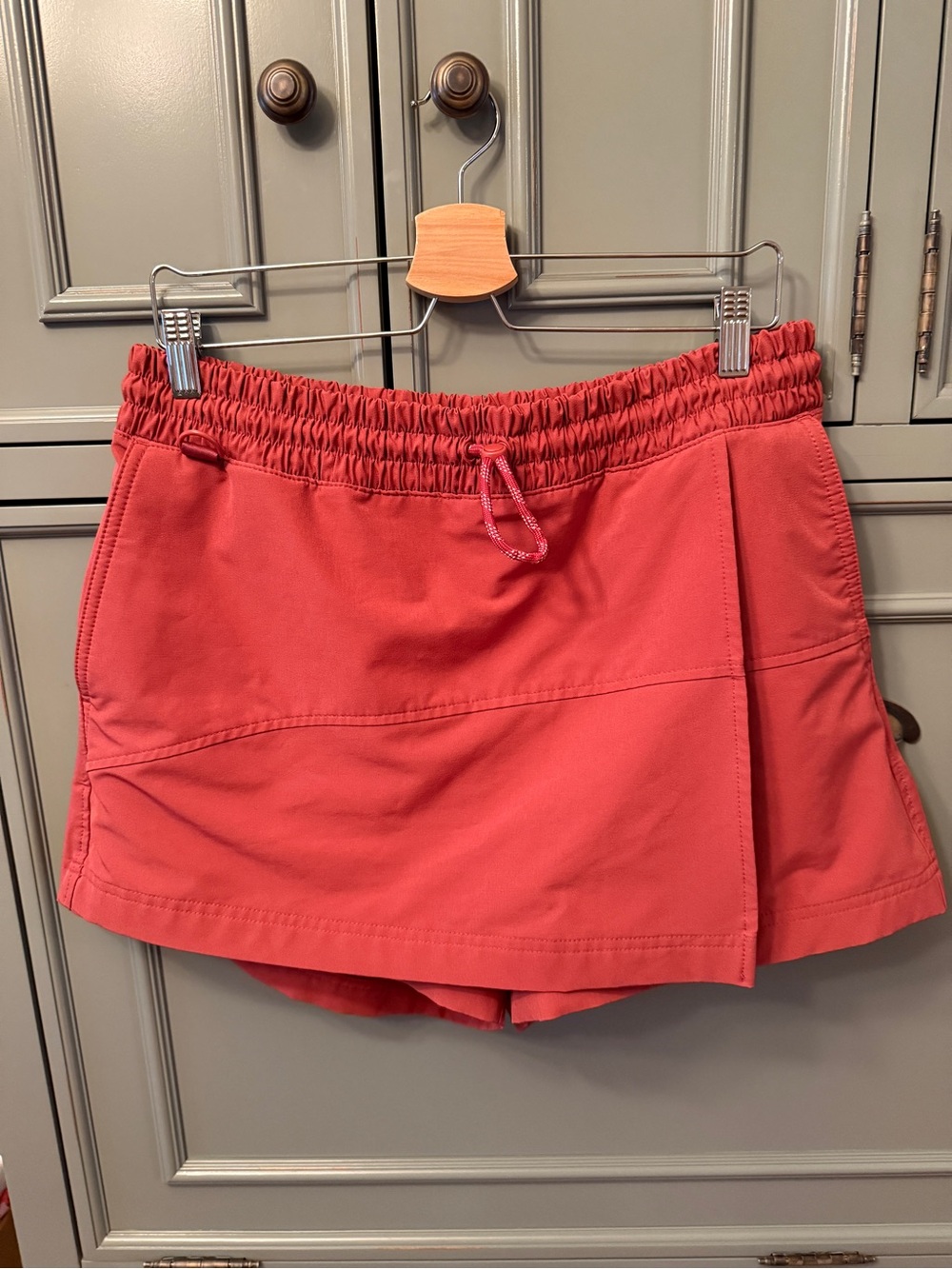 Old Navy Stretchtech Go H20 Rust Skort Sz L Active Outdoor Trail
